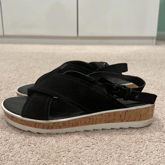 Marc Fisher Suede Sandals - Picture 2 of 4
